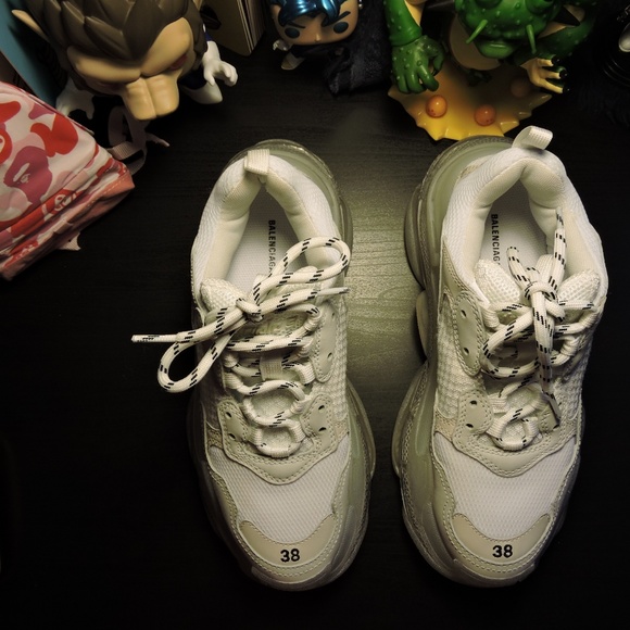 BALENCIAGA TRIPLE S CLEAR SOLE 38 - Picture 7 of 8